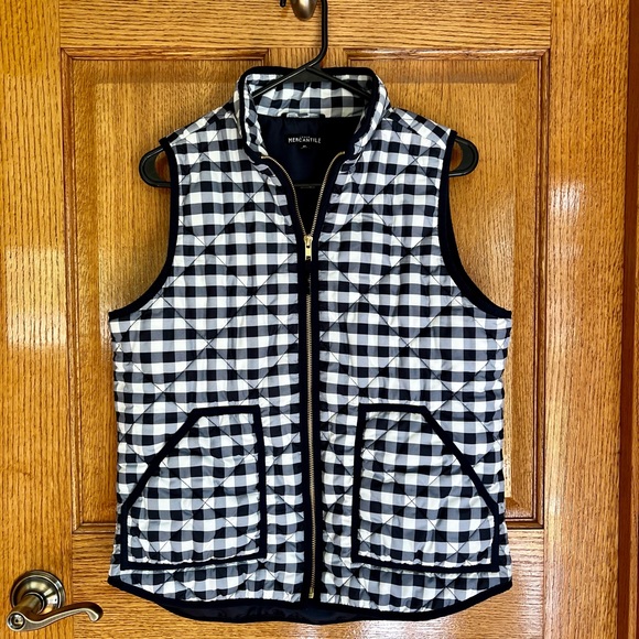 J. Crew Factory Jackets & Blazers - EUC J Crew Mercantile Plaid Vest